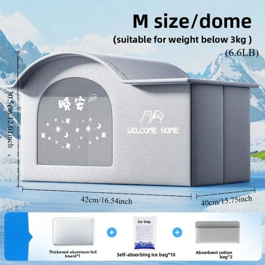 Ultimate Comfort for Your Pet: All-Season Cooling & Warmth Cat Dog Bed for Every Season