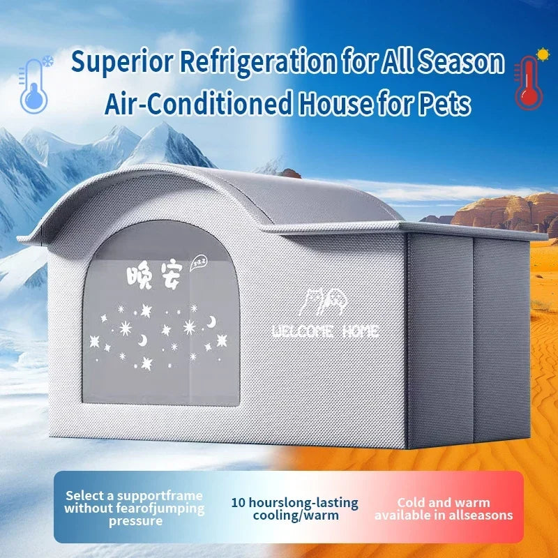 Ultimate Comfort for Your Pet: All-Season Cooling & Warmth Cat Dog Bed for Every Season