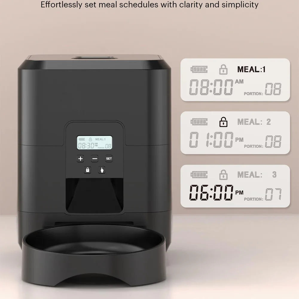 Revolutionary 2L Pet Feeder: The Smart Food Dispenser for Cats and Dogs for Tailored Feeding Schedules